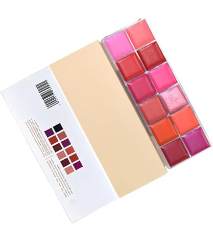 フェイス・リップカラーパレット Amazon | 口紅パレット、口紅キット、保湿口紅プレート24色、ヌードと